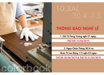 THÔNG BÁO NGHỈ LỄ HÙNG VƯƠNG - 30/4 -1/5 